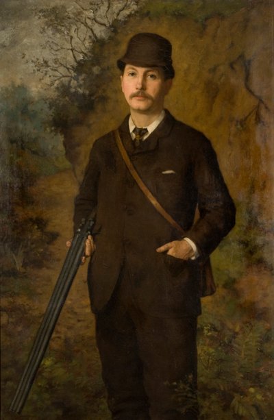 Portrait of John Rowell, 1884 by George W. Baldry